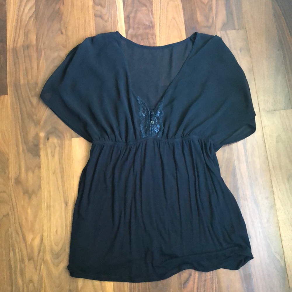 Black Dress Top